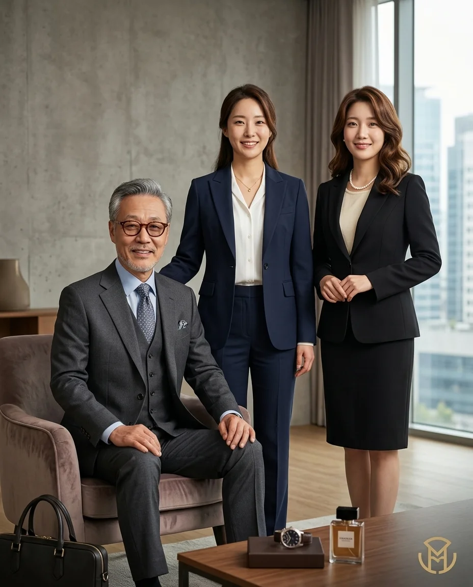 고급 브랜드 화보